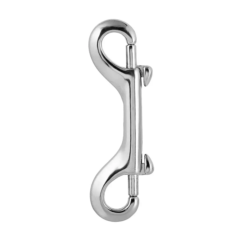 Marine Grade Stainless Steel Double End Snap Buckle - 65/77/90/100/115mm