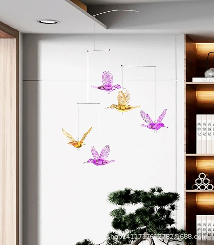 

Decorative Air Balance Pendant Bird Artist Creative Huanchuang Kindergarten Pendant Antique Pendant Air Decoration