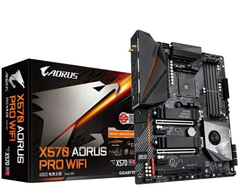 Original New Desktop Motherboard for Gigabyte X570 AORUS PRO WIFI