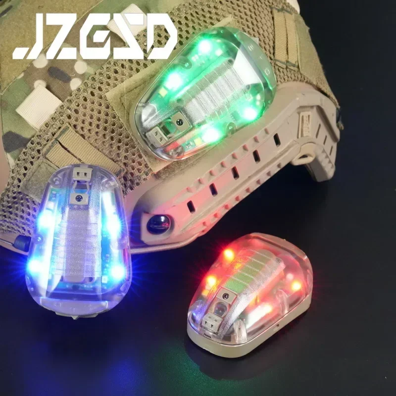

Tactical New GEN4 Waterproof Helmet Lamp Rescue Tool Ladybug Light Shockproof Signal Lamp Helmet Fast Mount Outdoor Camping