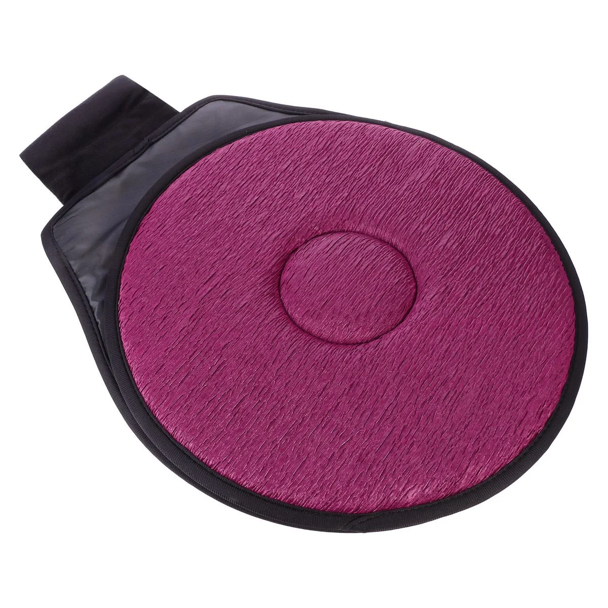 وسادة دوارة للسيارة من القماش المسامي، وسادة مقعد دوارة مريحة بزاوية 360 درجة، خفيفة الوزن ومحمولة للسيارة والمكتب المنزلي