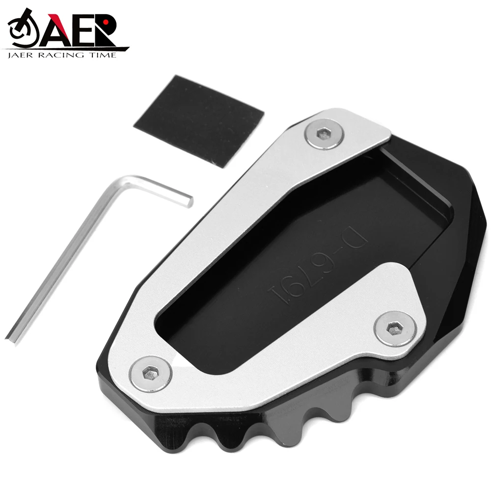 

For Ducati 1100 EVO Multistradal 1260 1200 950 Motorcycle CNC Foot Side Stand Extension Pad Kickstand Plate Enlarge