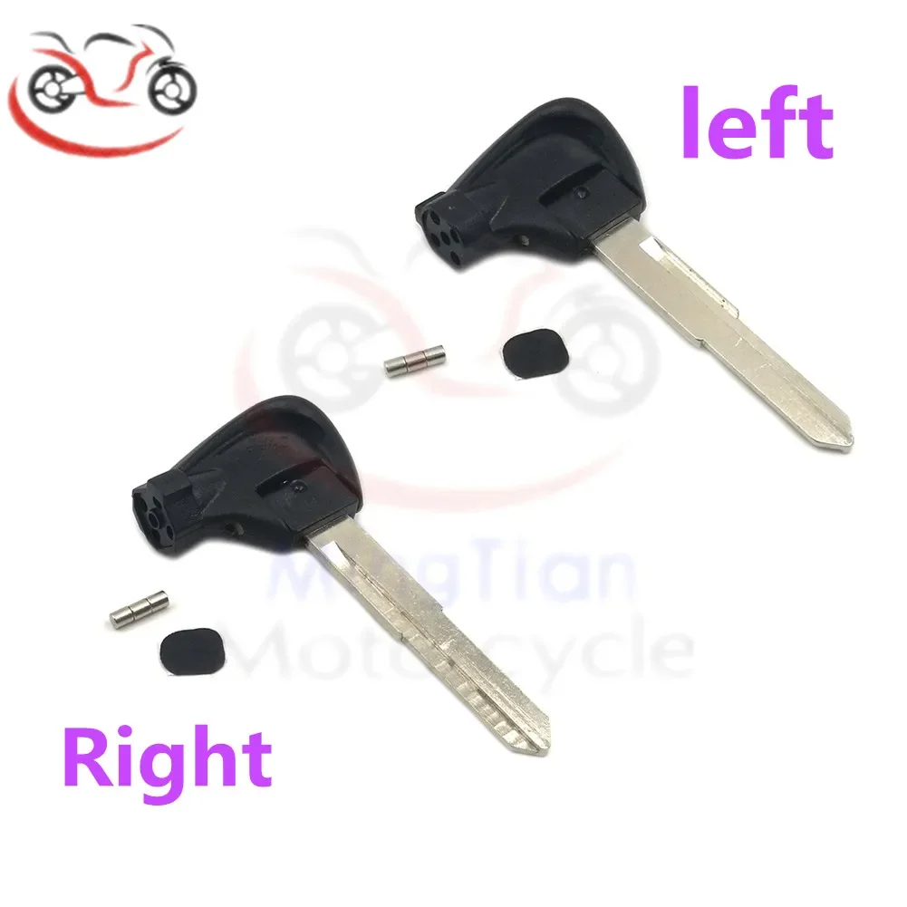 Motorcycle Uncut Key Blank for YAMAHA Left / right Magnet Anti-theft Lock Keys VOX BWS 4V BWS125 VOX50 GTR125 JOG EVO SMAX155