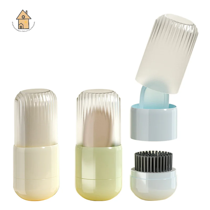 

Travel Soap Case, Leakproof Soap Box, Portable Bar Of Soap Holder With 2 In 1 Soap Dish And Brush For Traveling, Camping, Hike