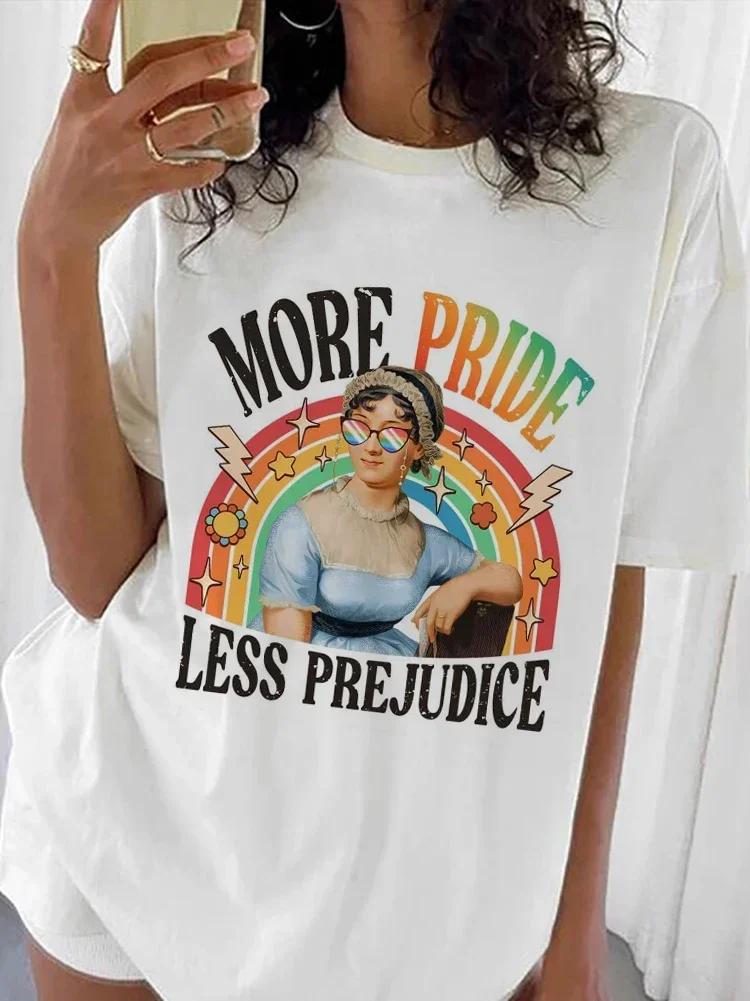 

Trendy Watercolor Clothing T-Shirt Cute Women's Printed Top Fashionable Short Sleeved Clothing Pattern Women's Casual Style T-Sh