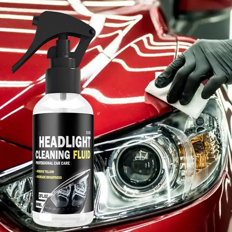 Car Headlight Restoration Polishing Kits Headlamp Scratch Remover Repair Cleaning Paste Remove Oxidation Headlight Polish Liquid