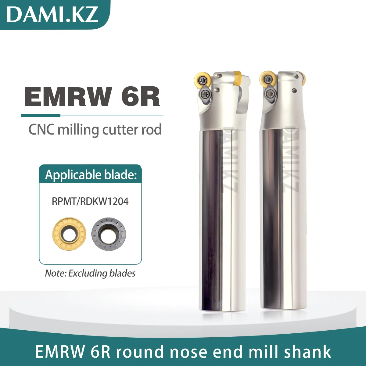 

CNC Lathe Round Nose Milling Cutter Bar EMRW6R C24 C25 C32 Milling Cutter Holder 2T 3T Shock-resistant Tool Holder For RPMT/RDMW