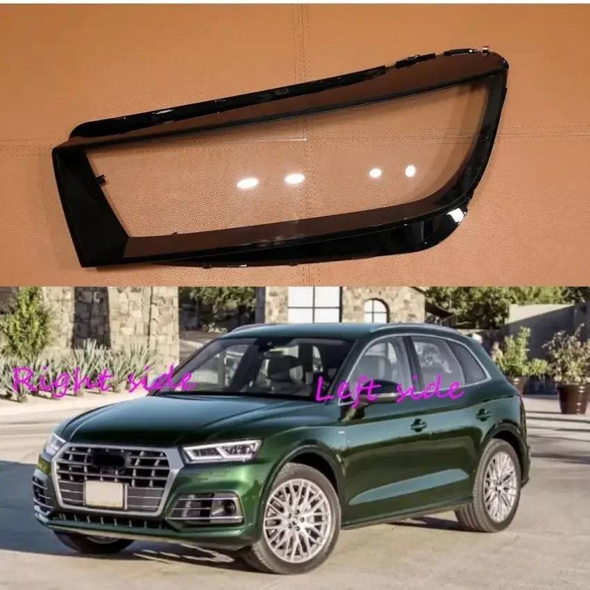 

For Audi Q5 2018 2019 2020 Car Headlight cover Headlamp Lens Auto Shell Cover