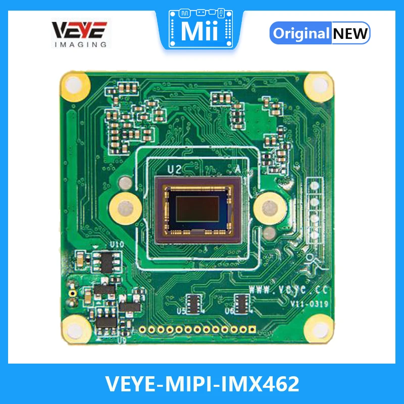 

VEYE-MIPI-IMX462 forRaspberry Pi and Jetson Nano XavierNX,IMX462 MIPI CSI-2 2MP Star Light ISP Camera Module