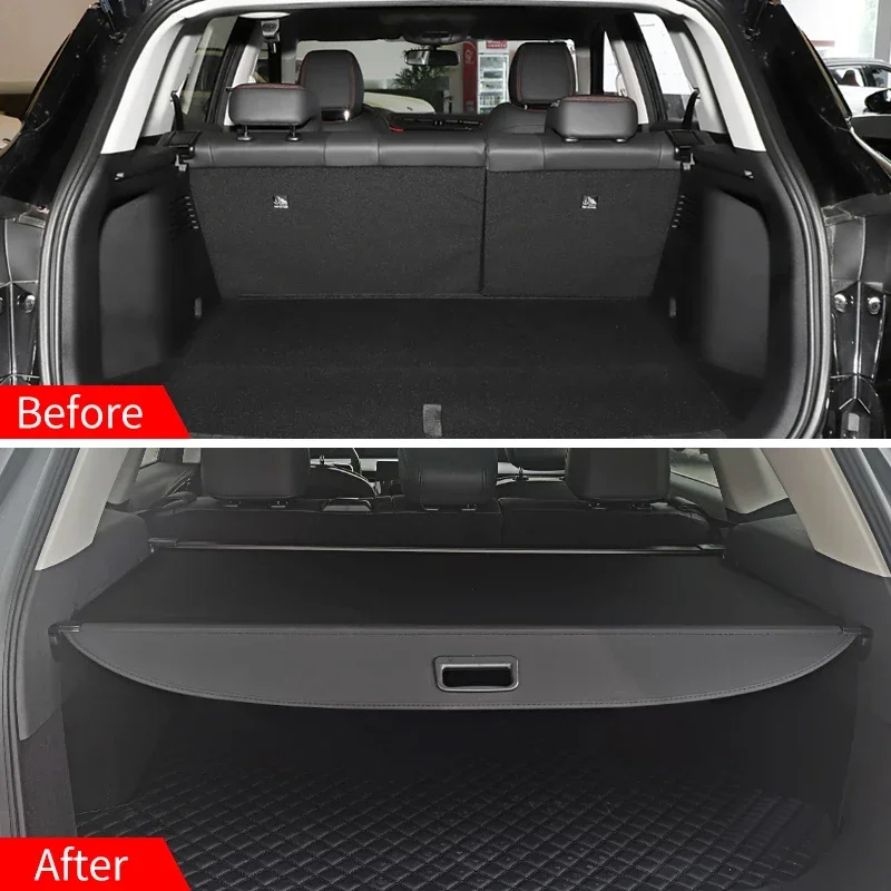 For Lincoln Nautilus 2023 Compatible Auto Tail Box Interior Accessories Retractable Trunk Cargo Cover