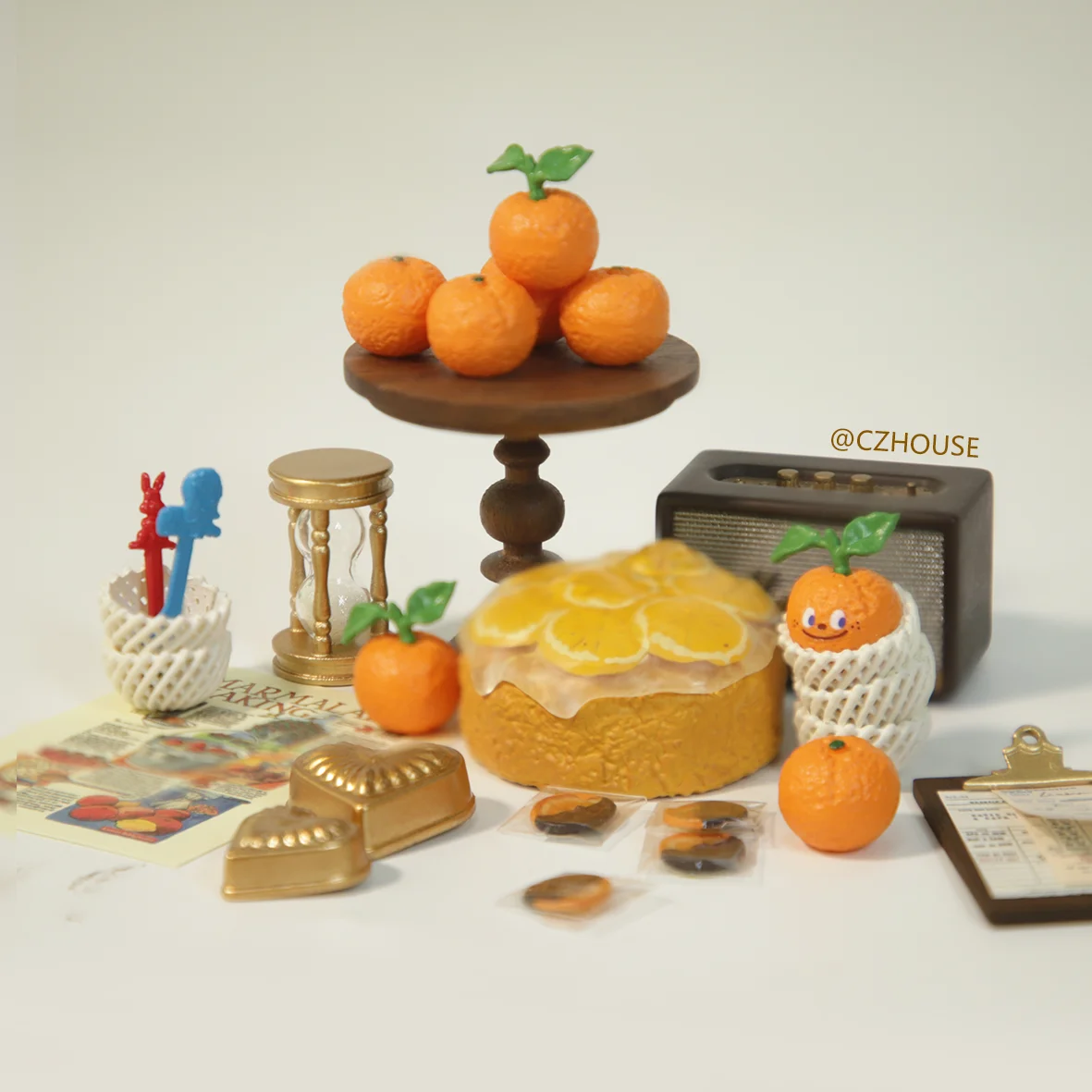 Mini Model Poppenhuis Meubels Accessoires Miniatuur Oranje Fruit Netto Zak Bjd Ob11 Gsc Blyth Soldaat Lol Scène Schieten Rekwisieten
