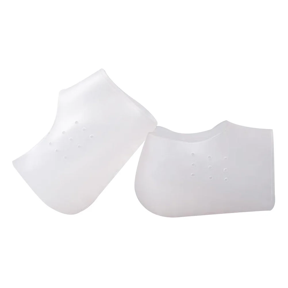 

1Pair Silicone Invisible Heel Pads Height Increase Insoles Anti-Slip Half For Men Women Multipurpose Foot Care Tool