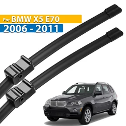 Erick's Wiper LHD Front Wiper Blades For BMW X5 E70 2006 - 2011 Windshield Windscreen Clean Window Car Rain Brushes 24
