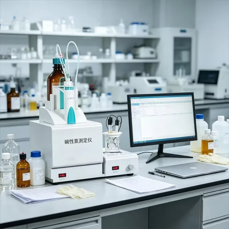 ASTM D664 Alkaline Nitrogen Content Basic Nitrogen Content Determining Tester Alkali-Based Nitrogen Amount Test