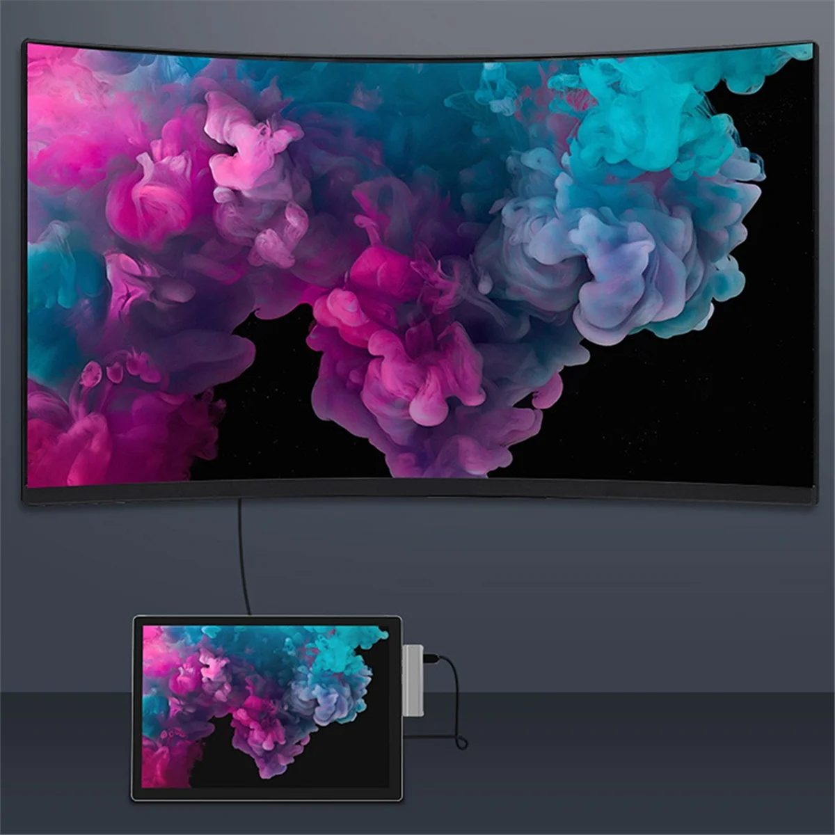 T36C لـ Pro 6 Pro 5 Pro 4 Dock Hub 5 في 1 محطة إرساء USB مع 4K - منافذ USB 3.0 متوافقة