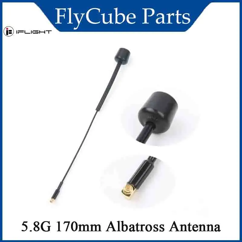 

iFlight 5.8G 170 мм Антенна Albatross LHCP / RHCP MMCX 90 ° Для ProTek35 HD/ProTek35 Аналоговые FPV Запчасти Аксессуары RC
