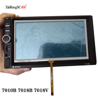 New 7 Inch 4 Wire Touch Screen Car IDVRIN Radio Player 7010B 7018B 7018V Digitizer Glass Touch Screen 165*100mm