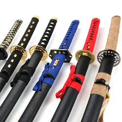 New In 2023 All-Wood Samurai Sword Role-Playing Collection Anime Sword Bamboo Wood Toy Sword