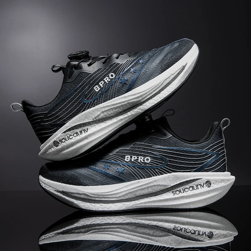 

2025 New Summer Lightweight Sports Shoes Fashiona Professional Soft Marathon Running Shoes Outdoor Elastic Casual Walking Shoes