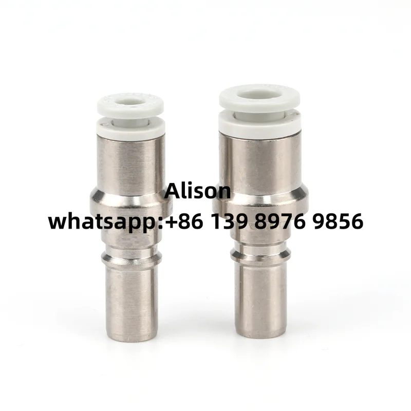 

10pcs One-way Quick Insertion Valve Male Head Connector KK3P-04H KK3P-06H SMC-type