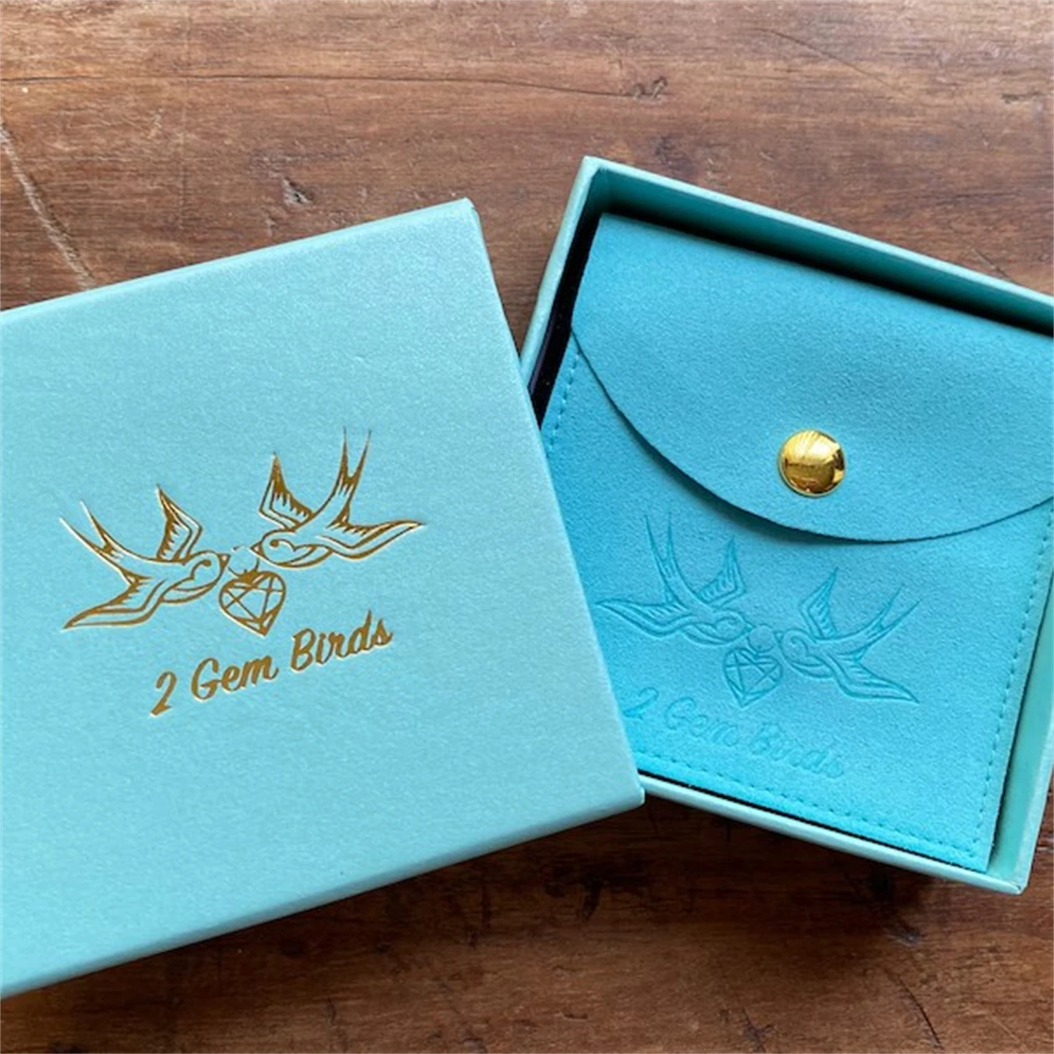 

50 Set Jewelry Box and Jewelry Bags, Custom Embossed Logo,Personalized Carton Small Packaging Boxes and Bags halloween Christmas