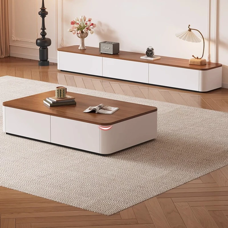 تمديد حامل تلفزيون فاخر عمودي ثقيل مصمم تلفزيون حامل تلفاز زجاجي الحد الأدنى Meuble تلفزيون صالون الأثاث المنزل #2