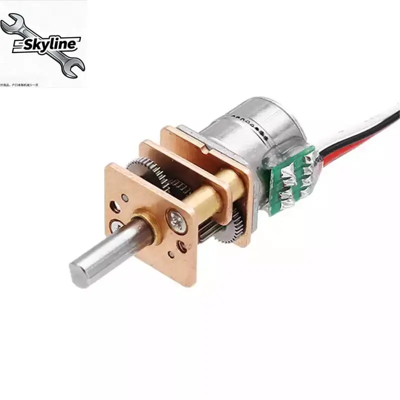 Factory direct sales GM12-10 10BY miniature stepping gear motor DC5V metal gear stepping