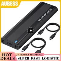 10Gbps M2 SSD Case NVME SATA Dual Protocol M.2 to USB Type C 3.1 SSD Adapter for NVME PCIE NGFF SATA SSD Disk Box M.2 SSD Case