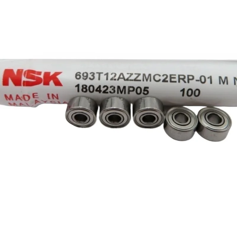 50 Stück Original NSK-Lager 693ZZ 3*8*4mm R-830ZZ Präzisions-Miniatur-Kugellager 3x8x4 mm 693 693Z Motor-Lüfterlager – Detail 1