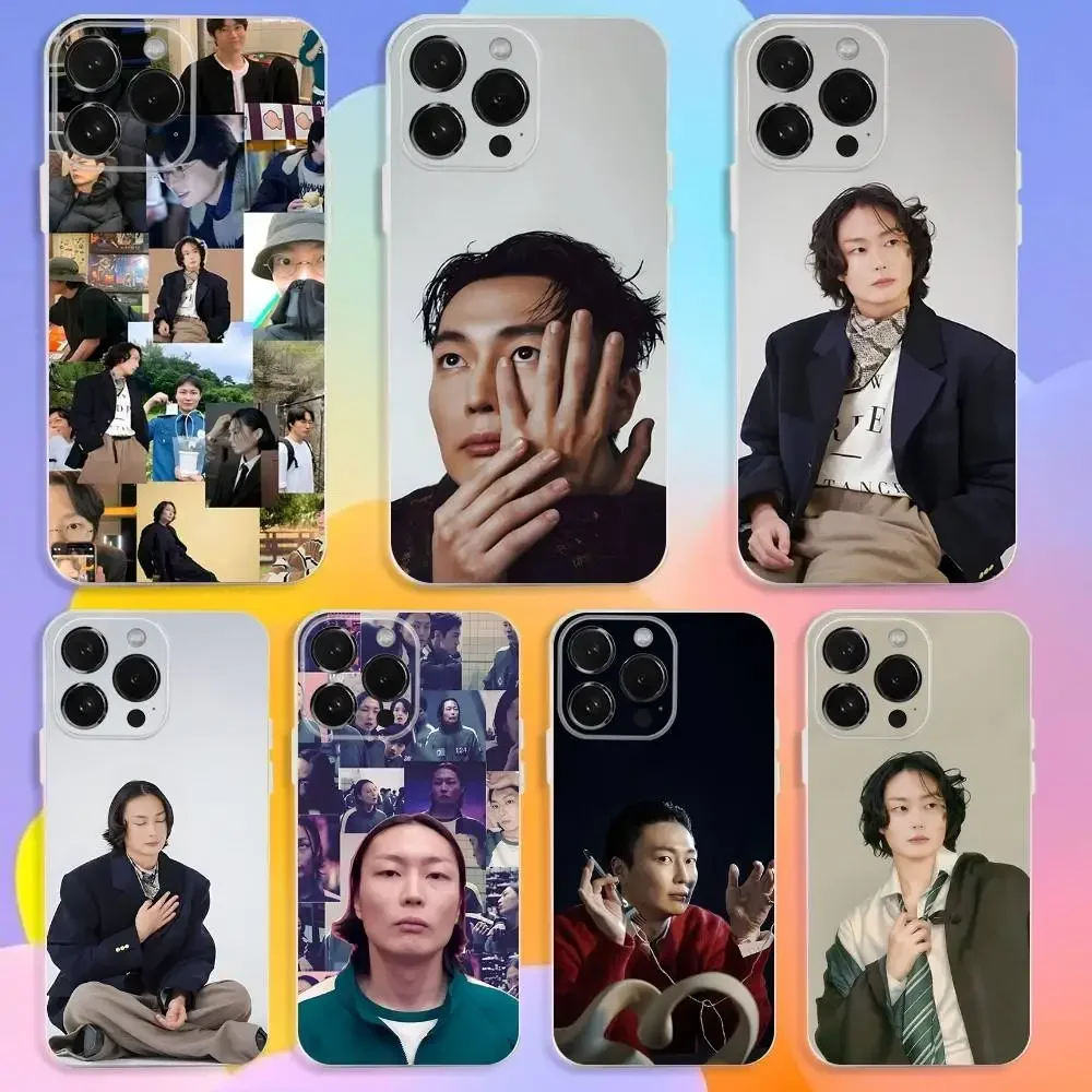 

Roh J-Jae W-Won Phone Case For iPhone 16,15,14,13,12,11 Pro,Max,Plus,X,XS,XR,SE,Mini Transparent Silicone Soft