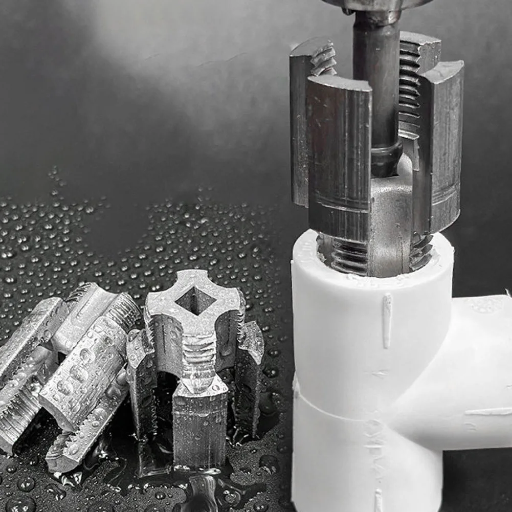 PPR Water Pipe Inner Hole Opener And Drill Bit Set 4-point Water Pipe Wire Opener Pipe Drill Bit Power Tool