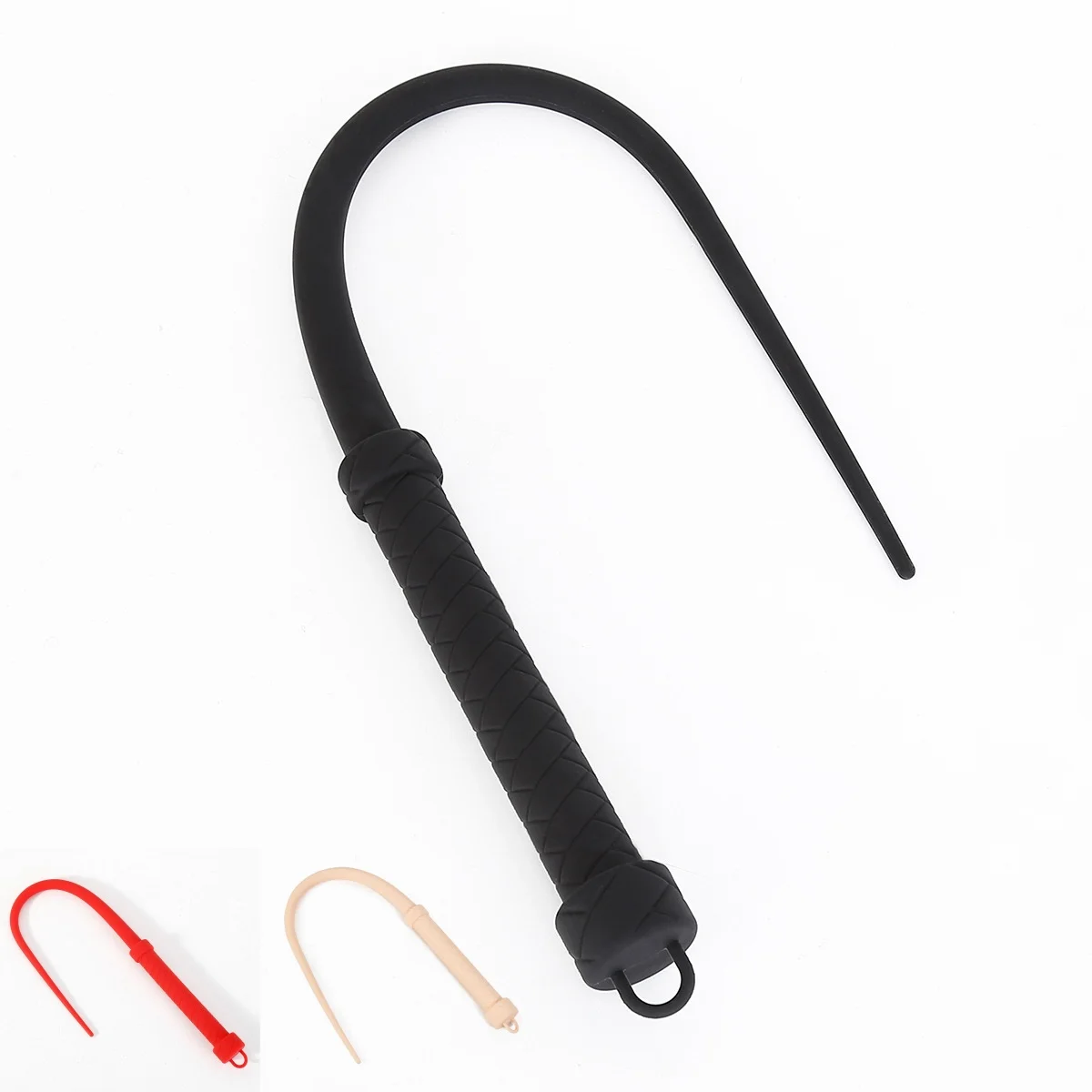 

Кнут для верховой езды из натурального силикона, 3 цвета, 63 см, для тренировок и дрессировки лошадей