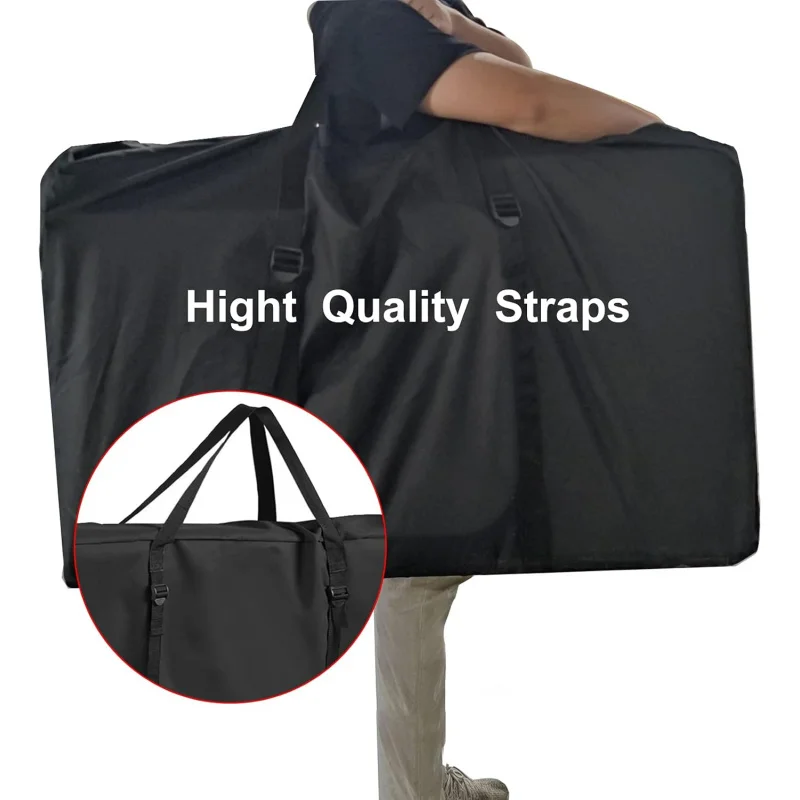 600DOxford Cloth Extra Large Furniture Storage Bag，Zipper Bag with Handle and Extension，Large Outdoor Chairs and Folding Bed Sto