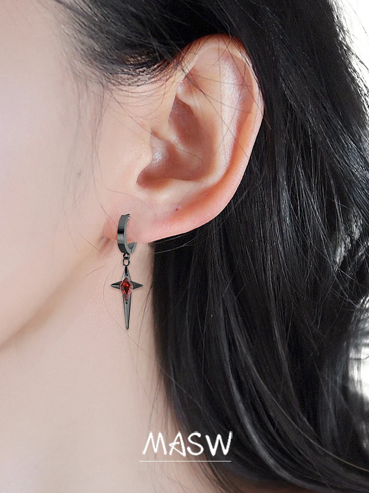 MASW Original Design European and American Cool Trend Star Earrings For Women Gifts Fashion Jewelry Hot Selling Accessories