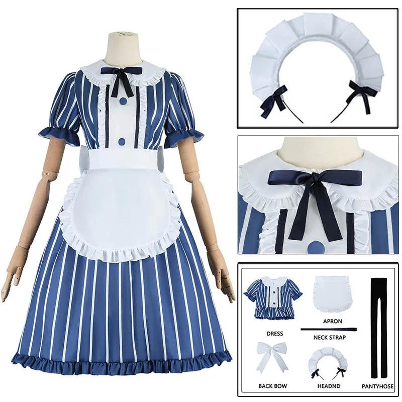 Goddess Cosplay Costumes Anime And Yet the Town Moves Role Play Uniform Halloween Party Dressing For Women