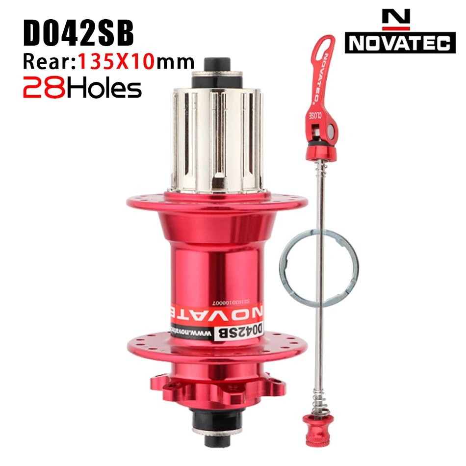 Novatec-自転車ハブd041sb d042sb 32/36ホールmtb,8/9/10/11スピード Novatec-自転車ハブd041sb d042sb 32/36ホールmtb,8/9/10/11スピード