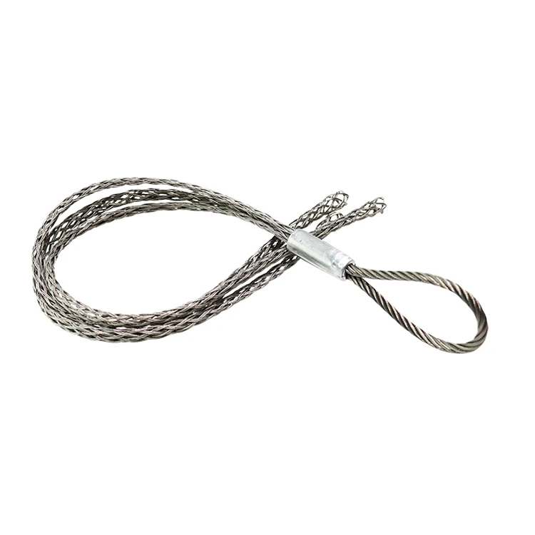 Customize Stainless Steel High Voltage Cable Pulling Grip With Taper Aluminium Sleeve
