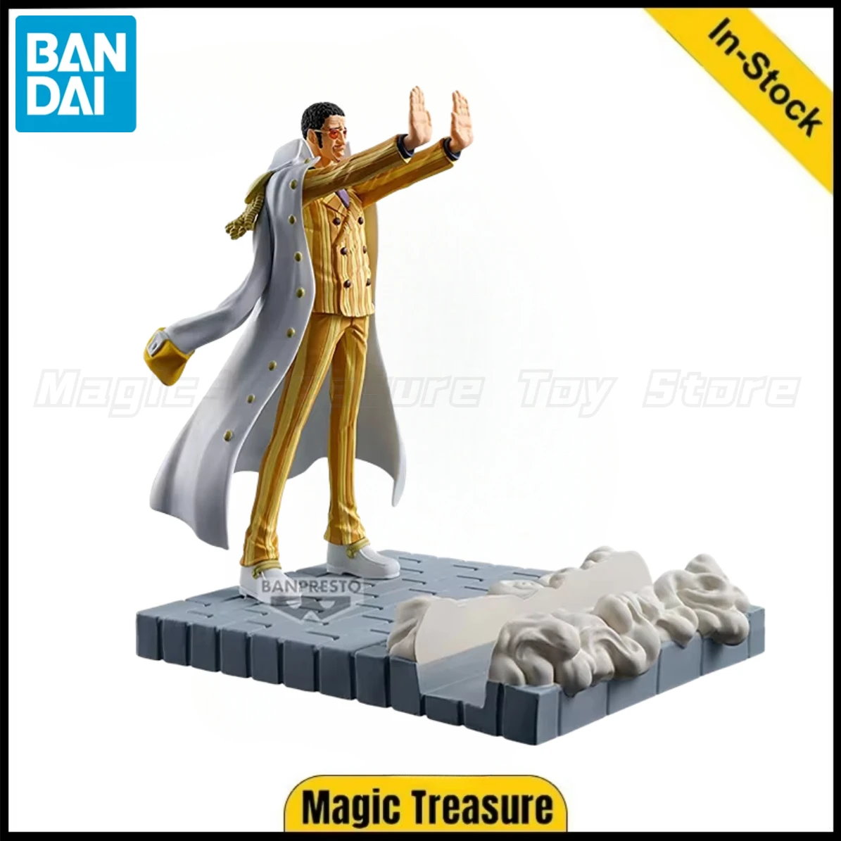 

【In stock】Original BANPRESTO Borsalino Kizaru Daily Necessities Doll! Anime Character Model Toy Ornaments Gifts