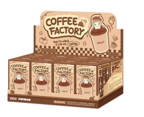 ポップマート　coffee factory キャンドル　ばら売り可能7個セット 本物のポップマート ポップビーン コーヒーファクトリーシリーズ 香り