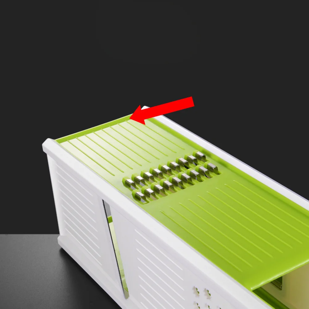 

5 In 1 Multifunctional Vegetable Slicer Stainless Steel Food Chopper For Ginger Garlic Carrot Efficient Ergonomic Handle