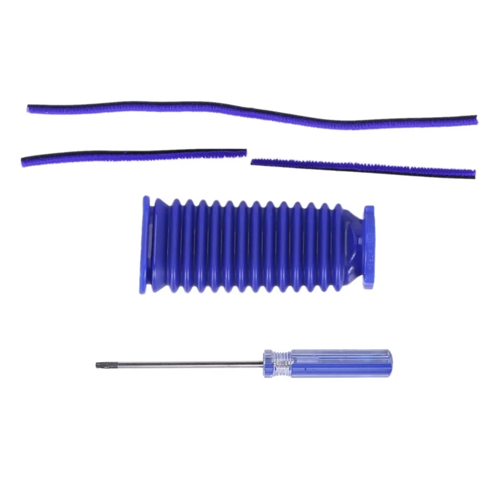 A61T-for Dyson V6 V7 V8 V10 V11 Vacuum Cleaner Soft Roller Head, Replacement Hose Soft Plush Strips Screwdriver