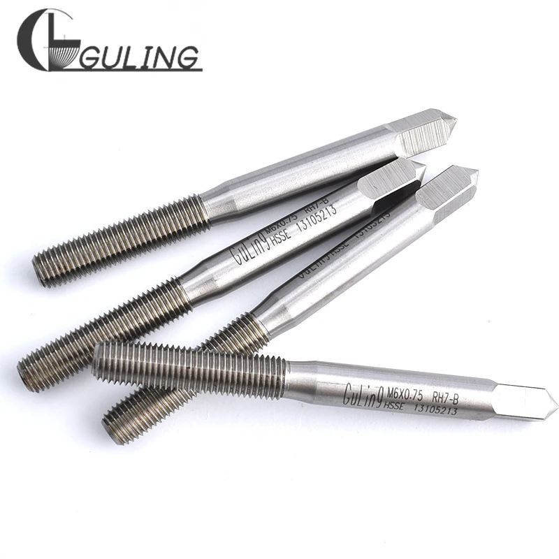 GULING 1PCS HSSE-M42 JIS Stardand Forming Tap M12 M14 M16 M18 M20 x0.5 0.75 1.0 1.25 1.5 Machine Screw Fine Thread Taps