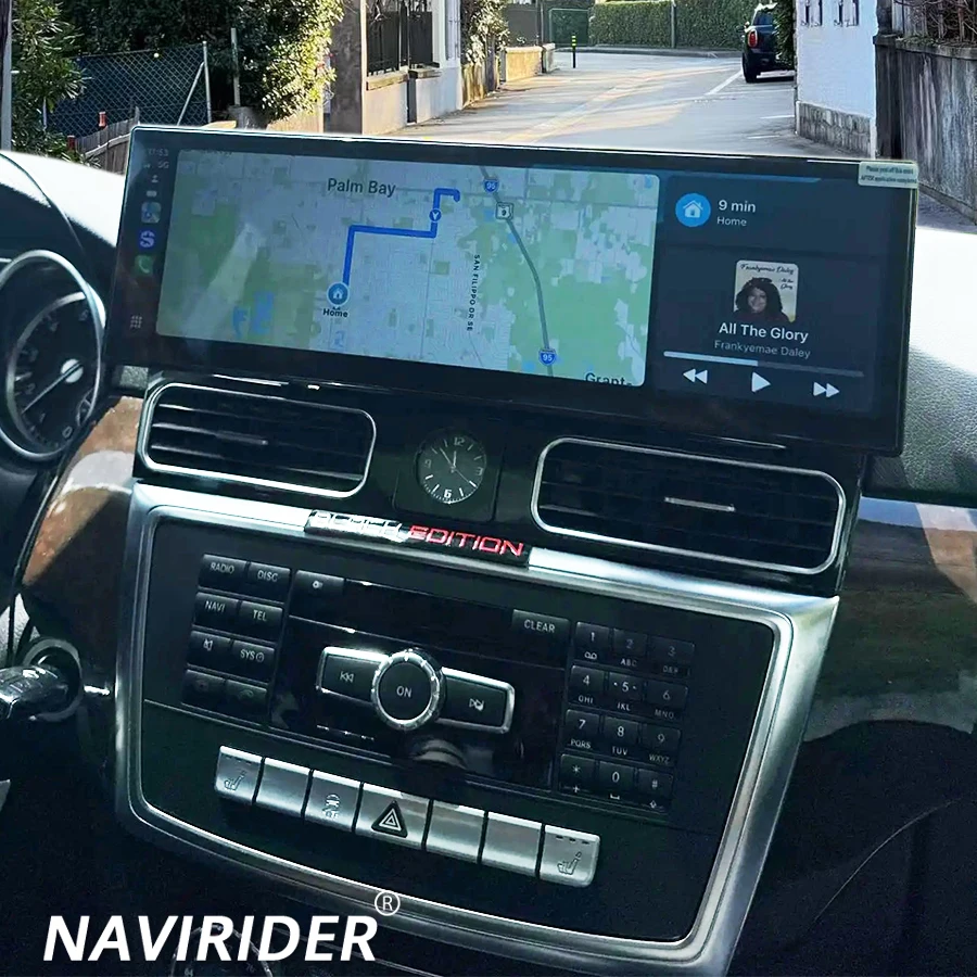 Android Screen Auto Radio For Benz ML GL W166 X166  Multimedia Video Player GPS Navigation Stereo Audio Head Unit 256GB Carplay