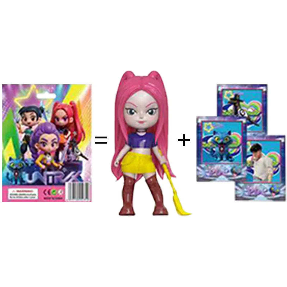 Kpop デーモンハント ブラインドボックスシリーズ フィギュアモデルおもちゃ 漫画ゲーム周辺機器 デスクデコレーション ハロウィン/クリスマス 子供向けギフトK