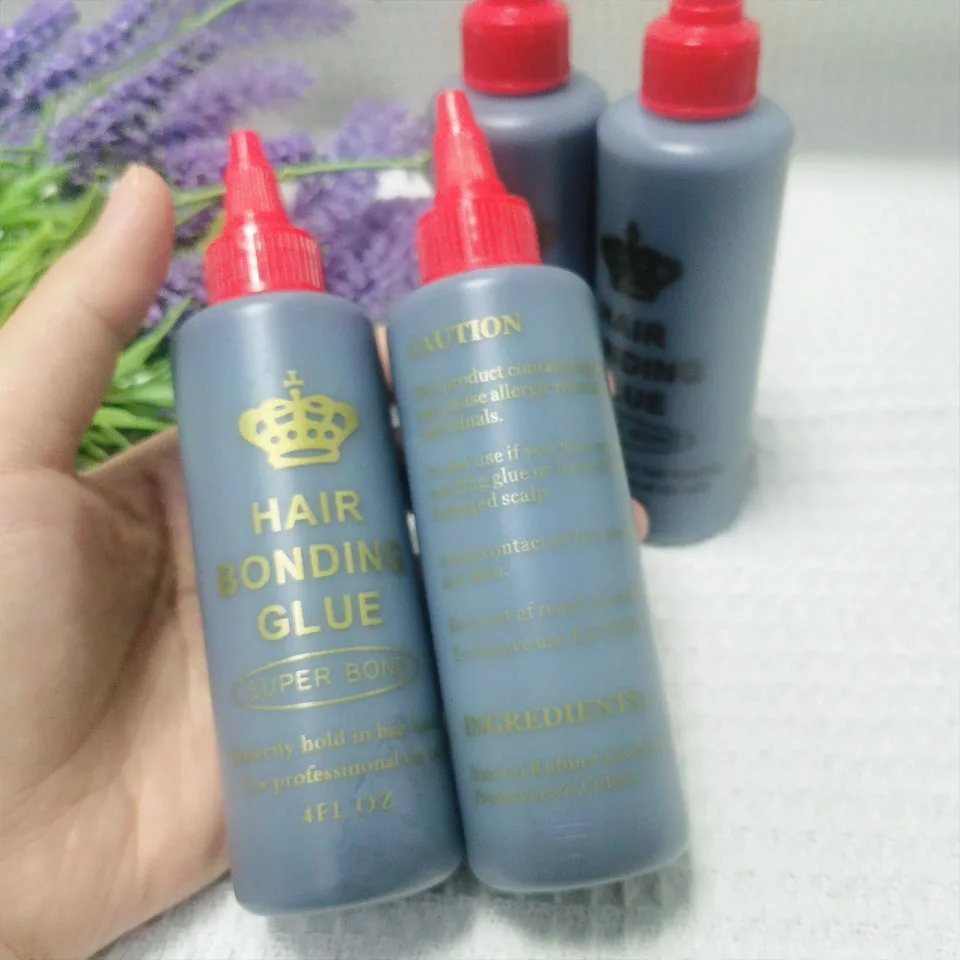2PCS Black Hair Weaving Bond Waterproof Anti-fungus Hair Bonding Glue Super Bond For The Perfect Hold In Hair Bonding Lace Glue
