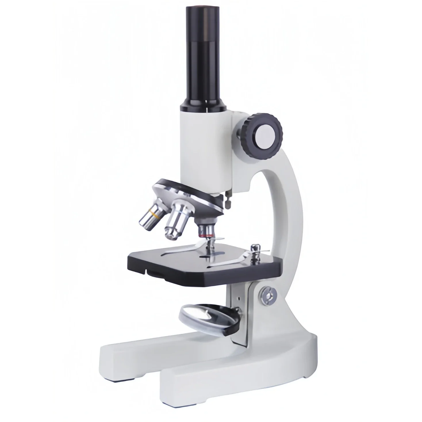 Cheap Price Hospital School Laboratory Adjustable Customized Triple Nosepiece Student Biological Microscope With Monocular Head