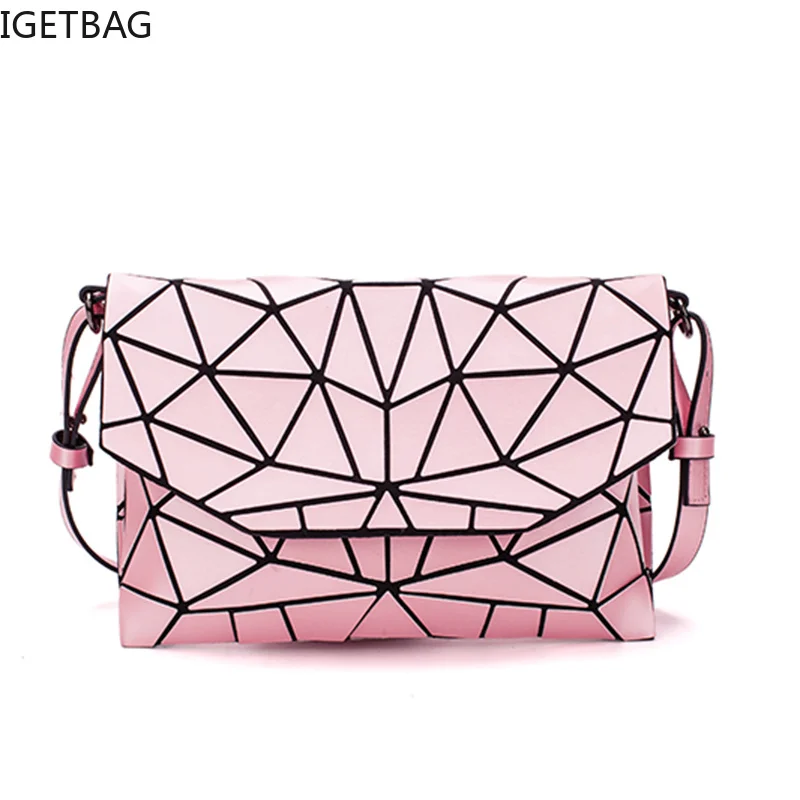 Luminous Messenger envelope Bag pink Women's Geometric evening Clutch bags Crossbody shoulder bags for women 2023 bolsa feminina