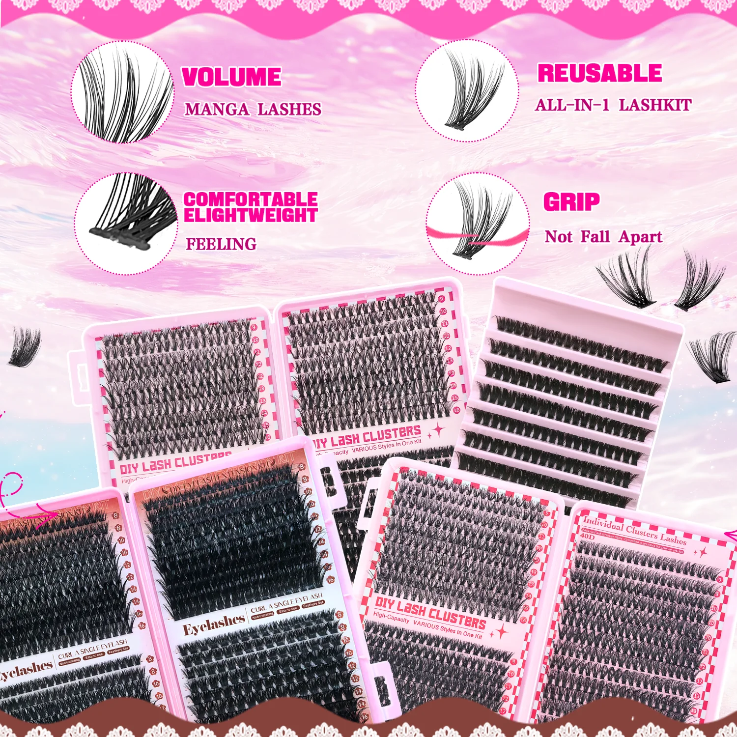Kit Ekstensi Bulu Mata, Bulu M - Eyelash Extension For Asian Eyes ulasan dan harga