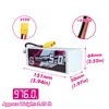 Cnhl-ドローン用リポバッテリー,クワッドコプター,飛行機,ヘリコプター,航空機,マルチローター,xt90,qs8プラグ,8s,29.6v,5000mah,6000mah 2