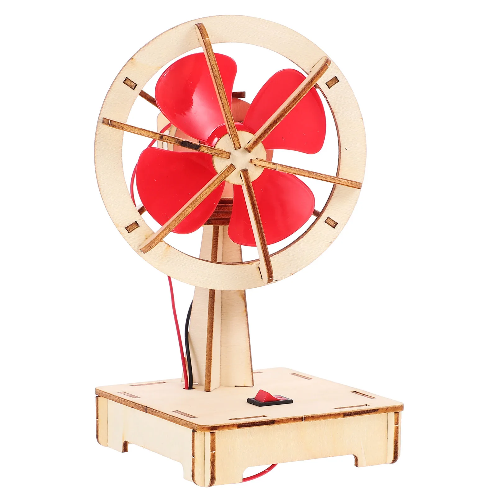 

1Set DIY Electric Fan Assemble Educational Science Kit Kids Learning Hand-on Ability Development Classroom Supplies for Teachers